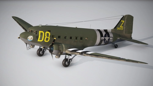 Aeroplane Heaven C47 Skytrain - 94th TCS "The Argonia" 