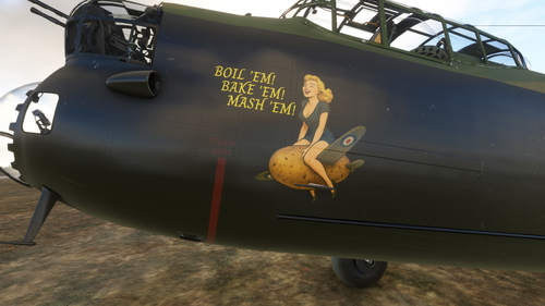 AH Lancaster B1 PO-T 'Miss Mash'