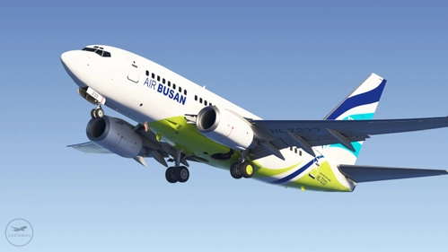 Air Busan (HL7233) (w/ Custom Cabin) [Boeing 737-600]