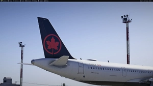 Air Canada C-GXLR Airbus A321XLR livery Inibuilds A321LR MSFS2024 (with cabin) thumbnail 4