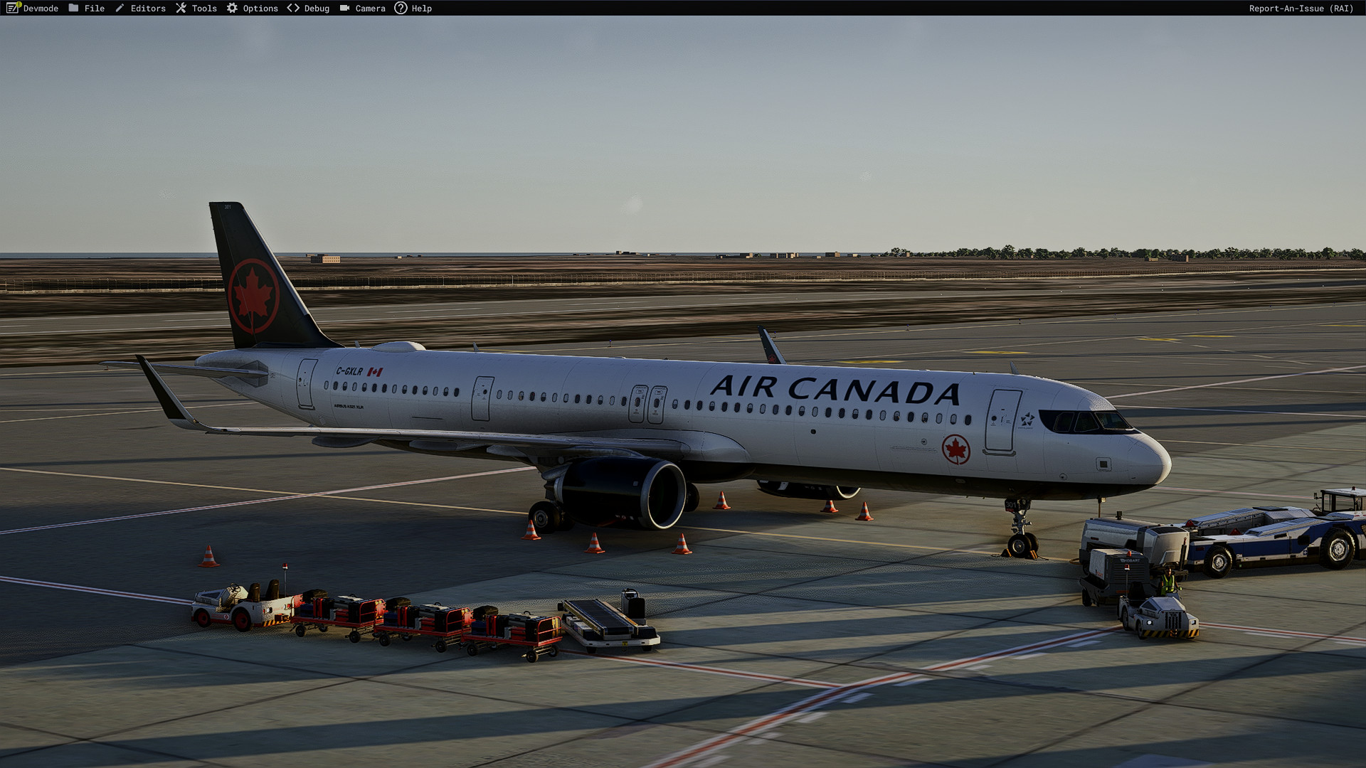 Air Canada C-GXLR Airbus A321XLR livery Inibuilds A321LR MSFS2024 (with cabin) - Image 1