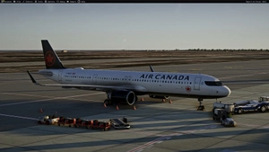 Air Canada C-GXLR Airbus A321XLR livery Inibuilds A321LR MSFS2024 (with cabin) thumbnail 1