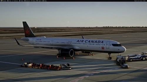 Air Canada C-GXLR Airbus A321XLR livery Inibuilds A321LR MSFS2024 (with cabin)