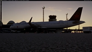 Air Canada C-GXLR Airbus A321XLR livery Inibuilds A321LR MSFS2024 (with cabin) thumbnail 8