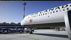Air Canada C-GXLR Airbus A321XLR livery Inibuilds A321LR MSFS2024 (with cabin) thumbnail 16