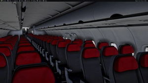 Air Canada C-GXLR Airbus A321XLR livery Inibuilds A321LR MSFS2024 (with cabin) thumbnail 19