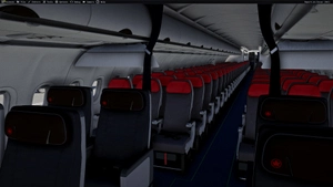Air Canada C-GXLR Airbus A321XLR livery Inibuilds A321LR MSFS2024 (with cabin) thumbnail 20
