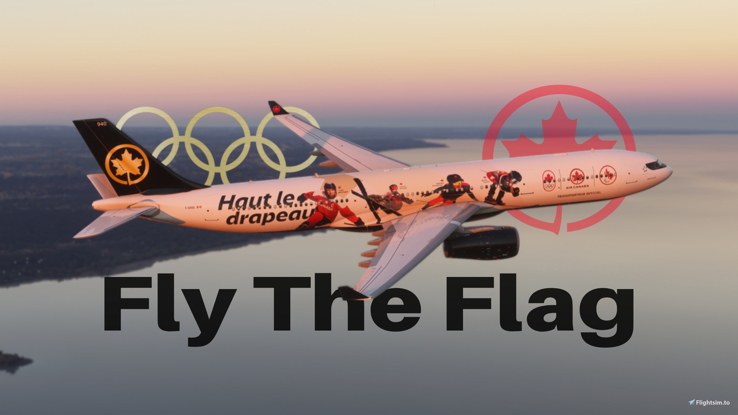AIR  A330-300 Fly the flag エアカナダ Air Canada 'Fly The Flag' | w/Cabin | iniBuilds A330-300
