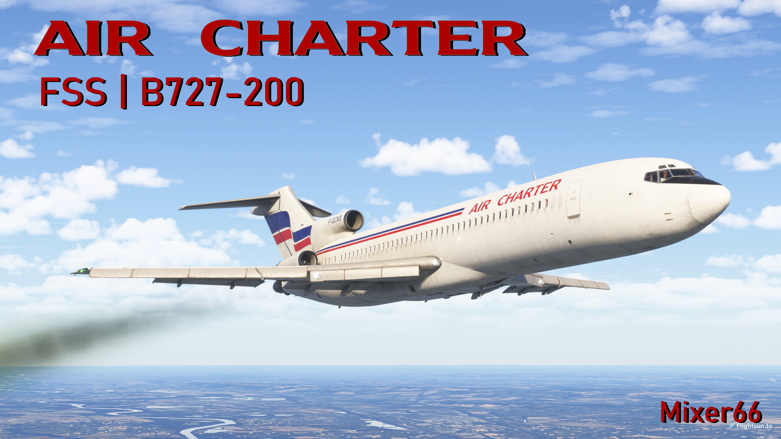 Iraqi Airways YI-AGL | B727-200 FSS - Aircraft Liveries for MSFS