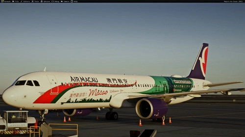 Air Macau B-MBQ "Macao Welcomes you" livery Inibuilds A321LR MSFS2024 (with cabin)