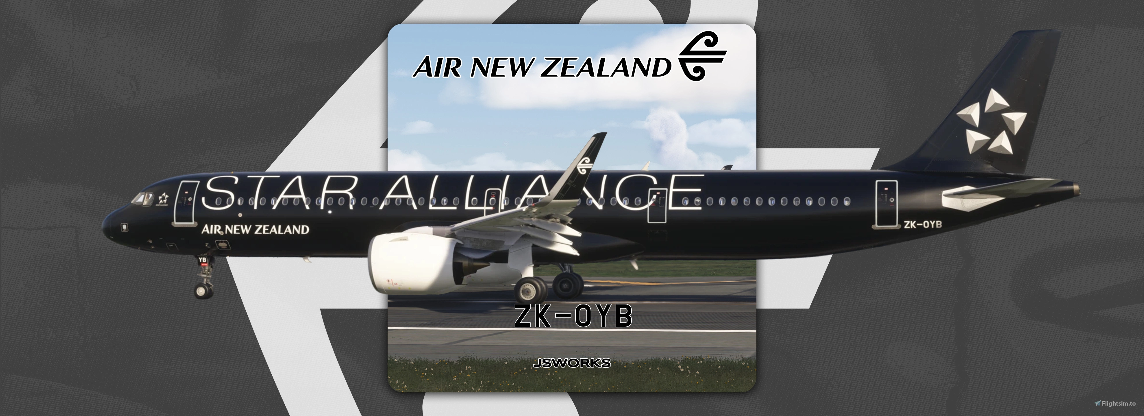 Air New Zealand (Star Alliance) | FSLabs A321neo - Aircraft