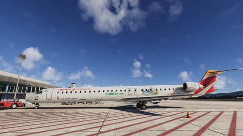 Air Nostrum CRJ1000 EC-MQQ (Lleida)