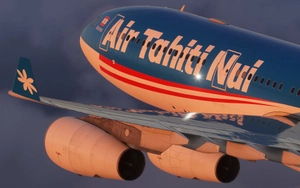Air Tahiti Nui F-OSUN [4K/8K]┃Inibuilds A340 thumbnail 2