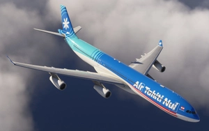 Air Tahiti Nui F-OSUN [4K/8K]┃Inibuilds A340 thumbnail 3