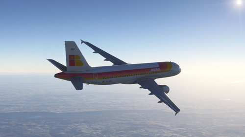 Airbus A320 Iberia (EC-IEG) Classic version