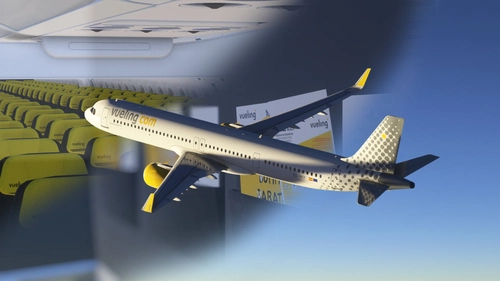 Airbus A321neo Vueling [PACK] w/cabin