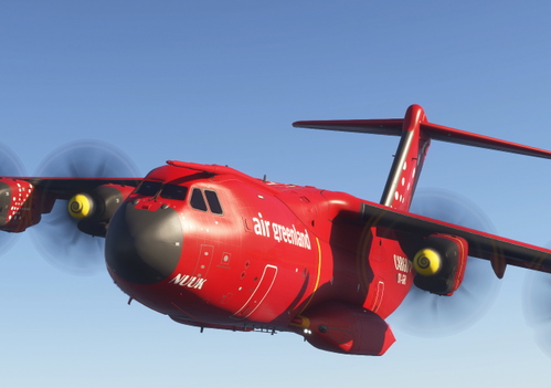 Airbus A400M Air Greenland Cargo