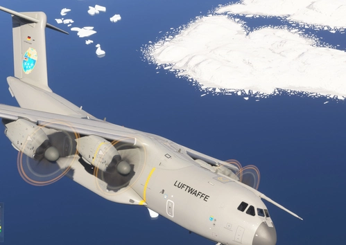 Airbus A400M Luftwaffe 54-09 Operation Pacific Skies