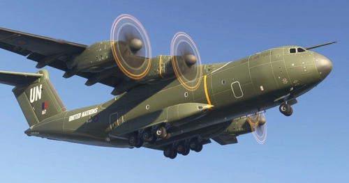 Airbus A400M Royal Air Force UN Mission