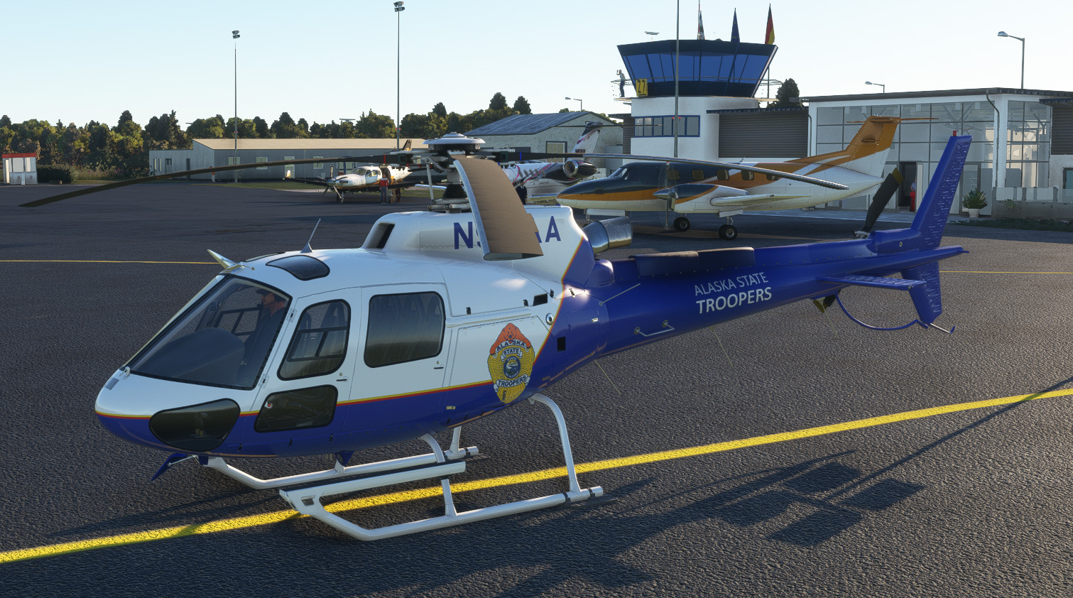 Airbus H125 _ AS350B3 / N911AA "Alaska State Troopers" / requested - Image 1