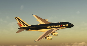 Air France KLM Virtual Airlines A380 thumbnail 2