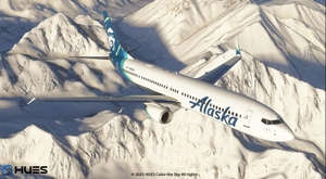 Alaska Airlines Full Fleet Pack | Lite Custom Cabin | Smart Decals | PMDG B737-990ER thumbnail 3