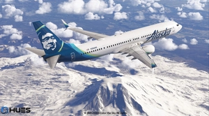 Alaska Airlines Full Fleet Pack | Lite Custom Cabin | Smart Decals | PMDG B737-990ER thumbnail 5
