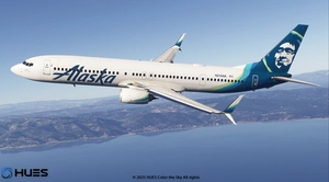 Alaska Airlines Full Fleet Pack | Lite Custom Cabin | Smart Decals | PMDG B737-990ER thumbnail 6
