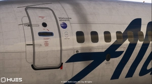 Alaska Airlines Full Fleet Pack | Lite Custom Cabin | Smart Decals | PMDG B737-990ER thumbnail 14