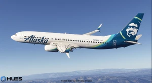 Alaska Airlines Full Fleet Pack | Lite Custom Cabin | Smart Decals | PMDG B737-990ER thumbnail 15