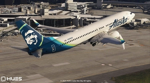 Alaska Airlines Fleet Pack | Lite Custom Cabin  | Smart Decals | PMDG B737-890 thumbnail 3