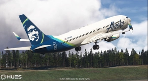 Alaska Airlines Fleet Pack | Lite Custom Cabin  | Smart Decals | PMDG B737-890 thumbnail 7