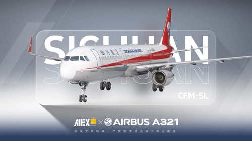 【Alex.Tex】FenixSimA321-IAE-SL Sichuan Airlines B-304J 四川航空公司-标准涂装-8K
