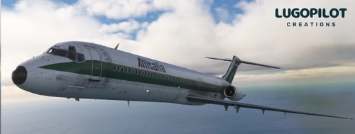 Alitalia I-DAWO/2003 (Dirty Version)  (High-Fidelity) | MD-82 MaddogX 20TH