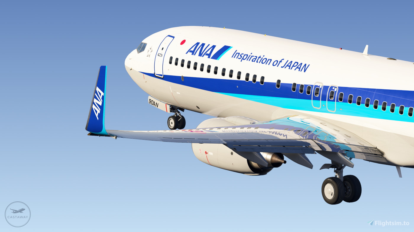 All Nippon Airways (ANA) (JA90AN) [Boeing 737-800] for Microsoft