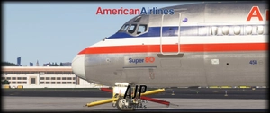 American Airlines - 4-Pack - McDonnell-Douglas MD80 thumbnail 3