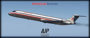 American Airlines - 4-Pack - McDonnell-Douglas MD80 thumbnail 5