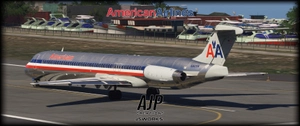 American Airlines - 4-Pack - McDonnell-Douglas MD80 thumbnail 10