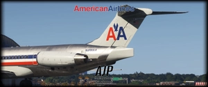 American Airlines - 4-Pack - McDonnell-Douglas MD80 thumbnail 11