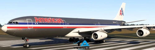 American Airlines A340-300 (Fictional)