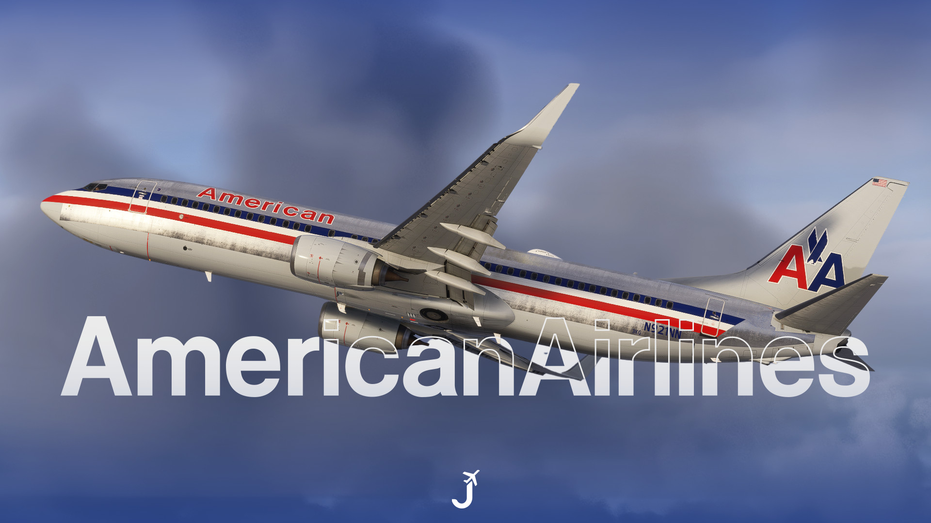 American Airlines 'Legacy Heritage' | w/Cabin | PMDG 737-823 - Image 1