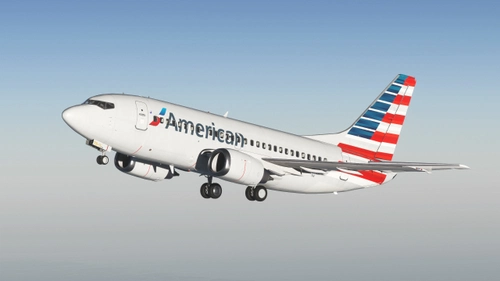 American Airlines N757AA Fictional Livery CSS Boeing 737-500 - 8K