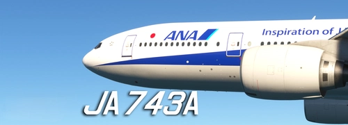 ANA - All Nippon Airways "Retired C-3PO"  777-200ER ( JA743A )
