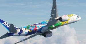 ANA PokéJet JA894A Horizon Simulations Boeing 787-9 thumbnail 2