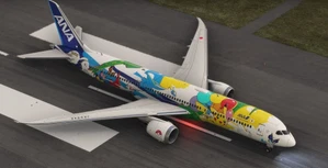 ANA PokéJet JA894A Horizon Simulations Boeing 787-9 thumbnail 7
