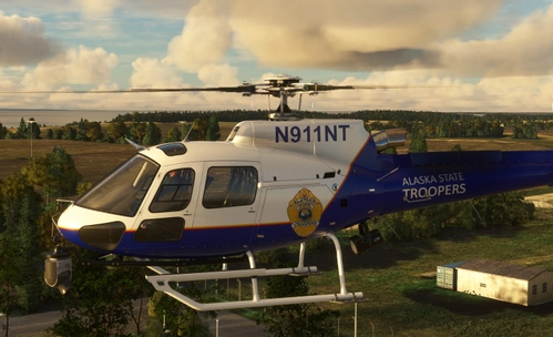AS350 B2 _ Airbus H125  "N911NT"   /   "Alaska State Troopers"  