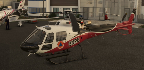 AS350B3 _ Airbus H125   "PK-DAM"   BNPB)  /  requested