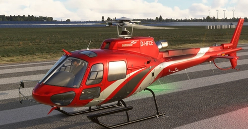AS350BA _ Airbus H125   "D-HFCE"  AEROHELI  International   /  requested