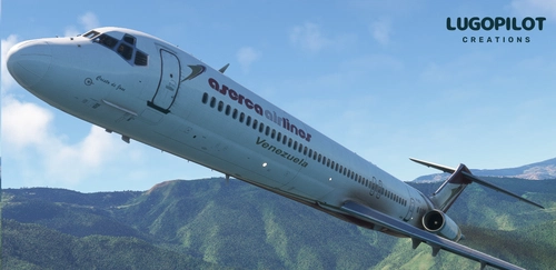 Aserca Airlines P4-MDH / 1998  (High-Fidelity) | MD-88 MaddogX 20TH