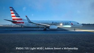 MrSaturday x Ashton PMDG 73X Lights Mod FS2024 thumbnail 2